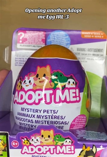 Unboxing Adopt Me Eggs in Real Life
