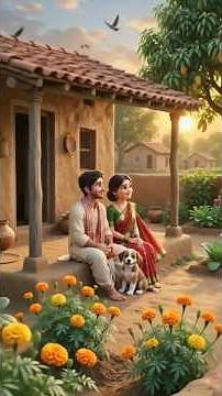 Village Wife Cooked Fresh Tomato Rice for Her Husband ❤️🥹 #shorts