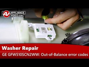 Washer Repair - Not Detecting Out-Of-Balance Load - Accelerometer Board