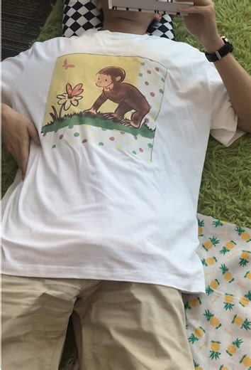 Stop scrolling! Here's the REAL Curious George tee. High quality & perfect fit. #curiousgeorge #graphictee #clothingtryon #tiktokshopfinds #realreview