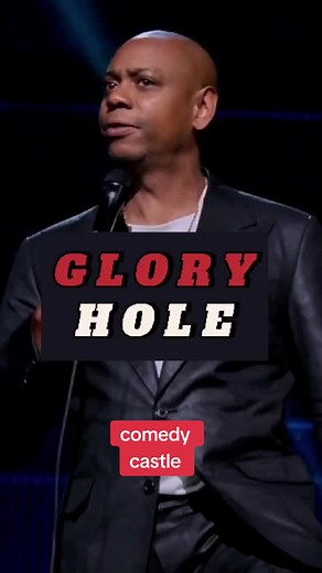 Dave Chappelle on Glory Hole: Comedy Stand-Up by Renowned Comedian