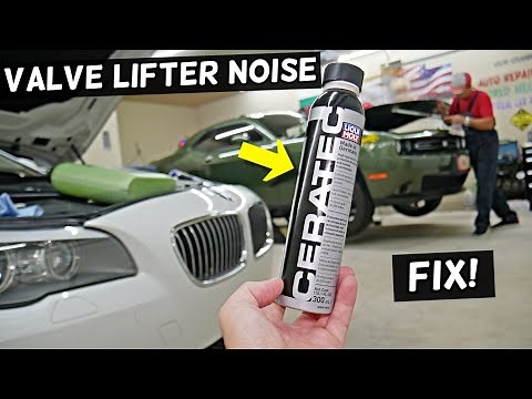 HOW TO FIX VALVE LIFTER NOISE ON CAR, EASY