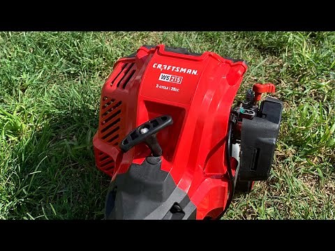 Craftsman WS215 Weed Eater Review 💨 25cc 2-Cycle