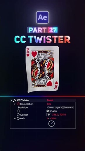 AE Part 27 | How to use 'CC Twister' in Adobe After Effect | #aftereffects #tutorial #CCTwister #ae