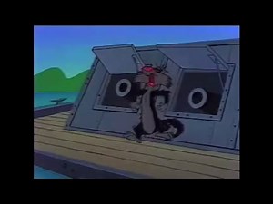 Sylvester & Tweety - Rebel Without Claws - Funny Cannon Scene