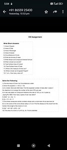 5:044G39 91 8655925430Yesterday, 10:53 pmVIII Assignment... | Filo