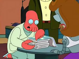 Futurama - I need to meet with my wedding planner. Zoidberg! / Order the cake damn it!