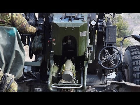 FH70 155mm Towed Howitzer • Estonian Soldiers Training