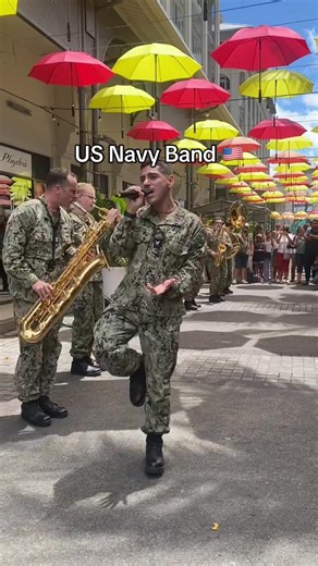 US Navy Band at Caudan 🇺🇸✨ #fyp #foryou #foryou #fypシ #usnavy #music #tgif #friday #music #vlog #aesthetic #goviral #trending #discover
