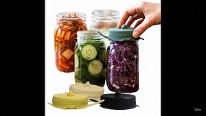 4 Fermentation Airlock Lids, Wide or Regular Mouth Mason Jars Pickle Sauerkraut - Etsy UK