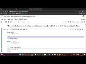 Python Class 4 : if statement detailed