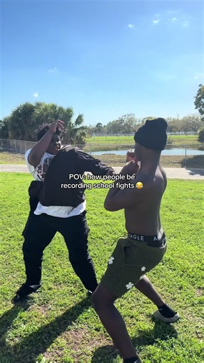 Struggling for the Perfect Angle in School Fights