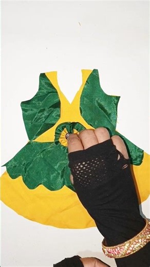 DIY Baby Dress from Scratch | Super Easy Sewing!”‎#shorts#fashion #stitching #