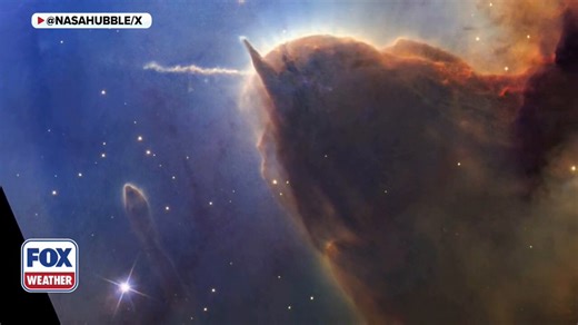 NEBULA GLORY ✨: NASA’s Hubble Telescope captured stunning images of a “cosmic sea slug” known as the Trifid Nebula, about 5,000 light-years away from Earth.Click the link to read more: https://t.co/OGXpctzUMP#NASA #Space #Telescope #FOXWeather