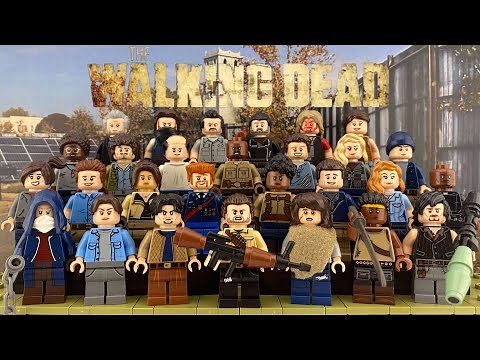 LEGO The Walking Dead Season 6 | How To Build All Main Characters