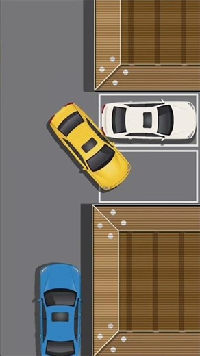 Front-In Parking Technique | Correct Entry & Exit Guide (2D Animation) ParkingGuide