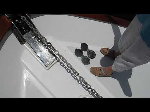 Hook a snubber on your anchor chain