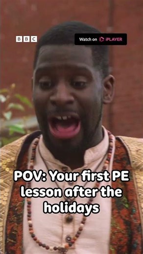 #backtoschool POV: Your first PE lesson after the holidays ⚽🫣 | CBBC #Shorts