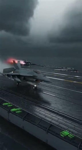 Mega Cyclone Carrier Launch – Multi Jet Missile Takeoff Over Turbulent Ocean Style Visual Texture