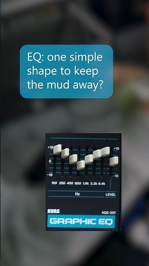 Muddy guitar tone? A basic EQ pedal will help in no time / Korg KGE-101Graphic EQ #equalizer #analog