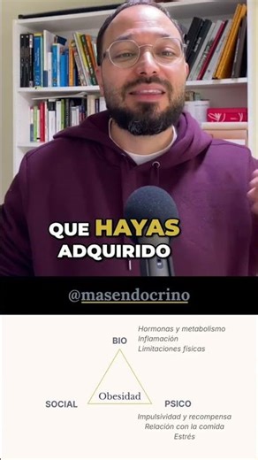 Obesidad: ¿Más que comida? Factores Biológicos y Psicológicos #shorts