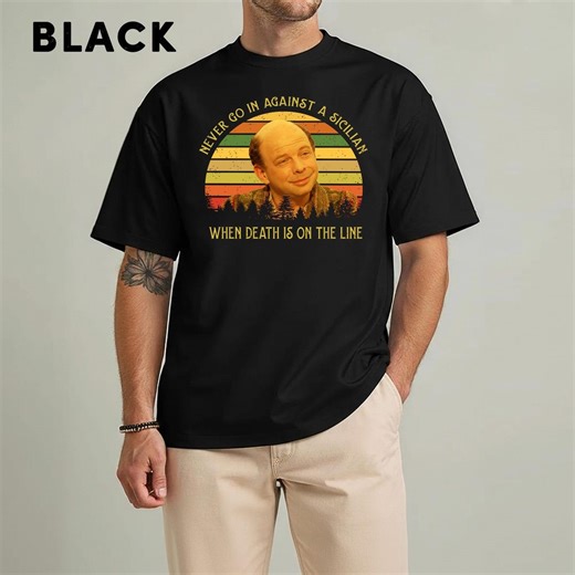 The Princess Bride Vizzini Quote T-shirt, Retro Sunset Movie Fan Apparel - Etsy