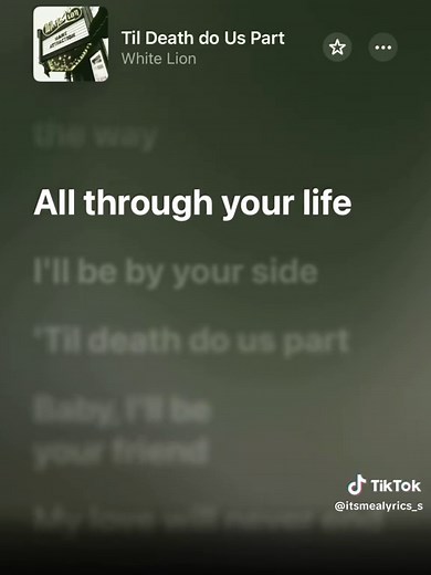 Till Death Do Us Part Lyrics - 90s Music Karaoke