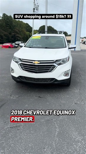 What $14,998 Gets You: 2018 Chevy Equinox Premier
