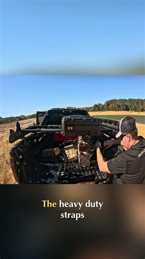 Secure Your Truck Bed Gear with This Cargo Net #shorts #diy #trucks #tacoma #truckbed