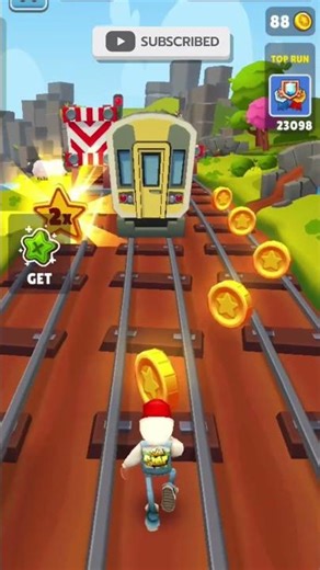 Subway Surfers No Crash Challenge 😎 100000+ Score Gameplay#subwaysurfers #challenge #runnergame