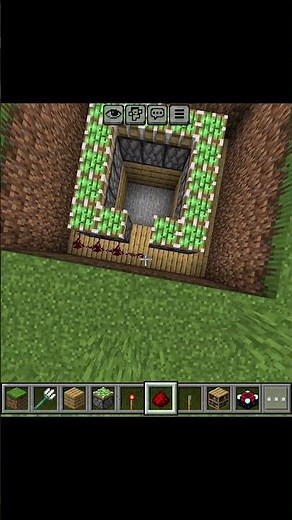 Minecraft redstone build ideas: automatic enchantment table #minecraft#redstone#minecraftshorts