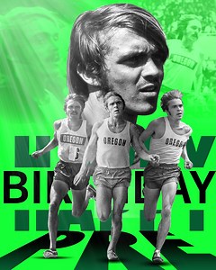 Steve Prefontaine showed the world how passion and persistency create success. Day in and day out, Pre was relentless in his pursuit to be the best, and never sacrificed his gift. Forever honoring the legacy of the fearless front-runner. He would have been 73 today. Happy birthday, Pre. #PreLives | TrackTown USA