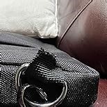 DOMISO 17-17.3 Inch Laptop Sleeve Bag Business Briefcase Messenger Bag Compatible with 17.3" Dell Computer/HP Pavilion 17/ProBook 470/MSI GS73VR Stealth PRO/Dell/Lenovo/Acer/ASUS,Black