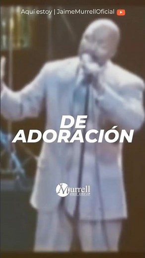 Aquí Estoy para adorarte, porque Tú eres Digno de adoración. #Worship #JaimeMurrell
