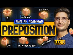 L-3, All Preposition in English Grammar I On, At, In, Upon, Over, Across, Between...