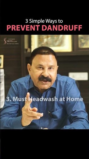 3 Simple Ways to Prevent Dandruff | Senior Dermatologist