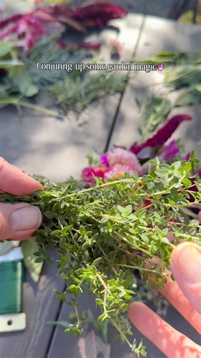 A little kitchen witch-craft for the season! I gave a basic cinnamon broom a magical, garden grown glow-up for my front door. Now my entryway feels perfectly enchanted🧹 #WitchBroom #halloweendiy #FallMagic | Cottage On Bunker Hill by Jennifer Howard