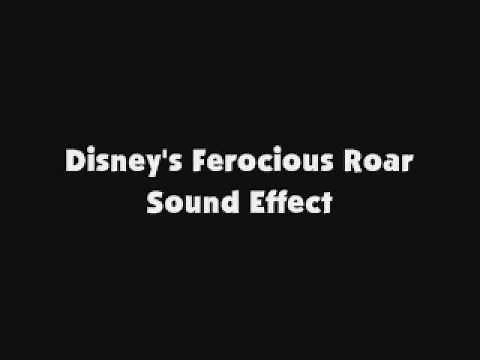 Disney's Ferocious Roar Sound Effect