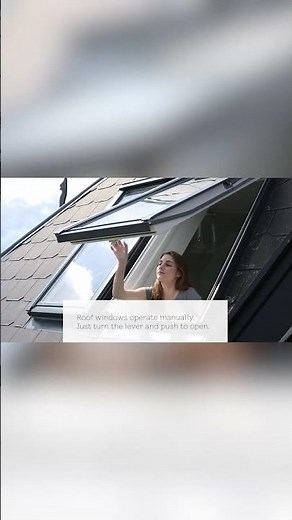 Features and Benefits of VELUX Roof Window - Top Hung #velux #interiordesign #roofwindows