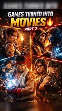 Games Become Movies Or Series 🤯 Part 2 #trending #gaming #movie #series