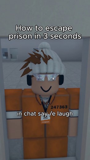 escape glitch in 3 seconds #fyp #roblox #prisonlife #glitch | roblox