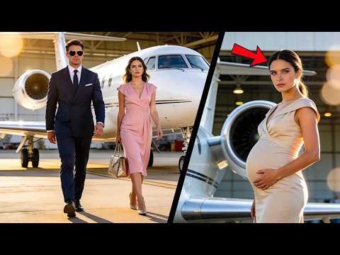 PRIVATE JET LUXURY ENDS ABRUPTLY AS PILOT GREETS THE TRUE OWNER — THE PREGNANT WIFE