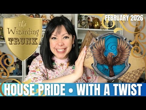 THE WIZARDING TRUNK | HOUSE PRIDE with a twist | February 2026 | A HARRY POTTER UNBOXING💙🦅