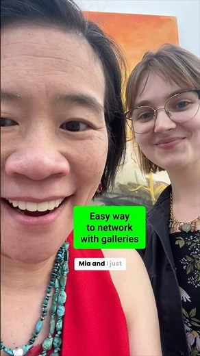 Easy Way to Network with Art Galleries (Without Feeling Awkward)