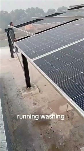 ‎pv module installation and washing machine #solarsystem #renewableenergy #solarpanel #solarenergy