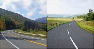 What is the meaning of road lines in Saudi Arabia?