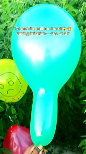 Balloon blast loud sound 🔊!#asmr #satisfying #balloon 🎈🎈