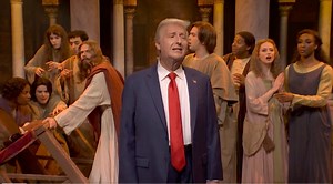 ‘Saturday Night Live’ Opens With Donald Trump Comparing Himself To The Messiah — “Because Of The Mess I, Ah, Made Out Of The Economy”