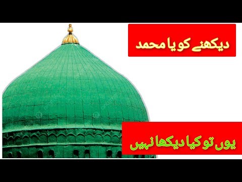 Dekhnay ko Ya Muhammad Yun to Kia dekha nai / Bhut Khubsurat Kalam ♥️