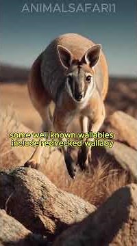 Wallabies Uncovered 🦘 | Secrets of Australia’s Hidden Hopping Gems #wildlife #africansafari